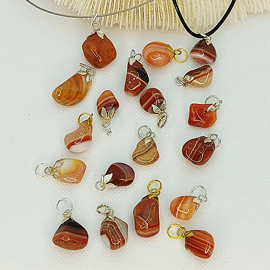 Висулки Зодиакални Камъни от Сардоникс
