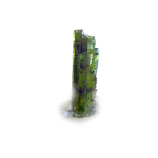 Верделит Турмалин, Кристал
